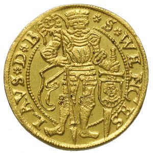 dukat 1550, Wrocław, złoto 3.55 g, F.u.S. 3423, Fr. 445...