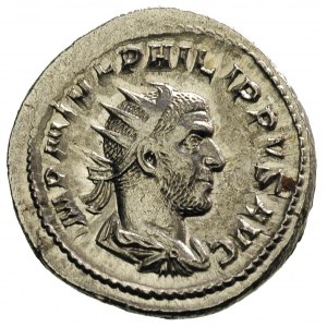 Filip I Arab 244-249, antoninian 244-247, Rzym, Aw: Pop...