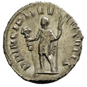 Hostylian 251, antoninian 251, Rzym, Aw: Popiersie cesa...