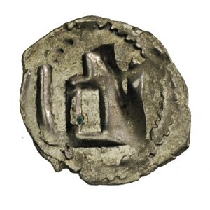 Witold 1392-1430, denar, Wilno, Aw: Kolumny Gedymina, R...