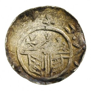 Władysław Herman 1081-1102, denar, Aw: Głowa księcia, n...