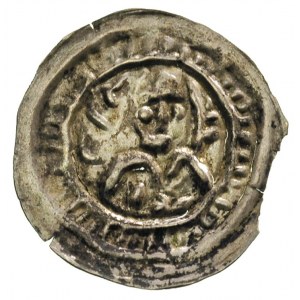 Mieszko III Stary 1138-1202, brakteat, Gniezno?, Książę...