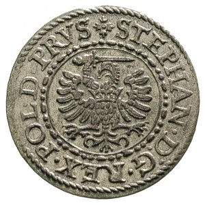 szeląg 1584, Gdańsk, ładnie zachowany