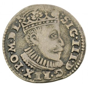 trojak 1588, Poznań, odmiana bez liter I - D, Iger P.88...