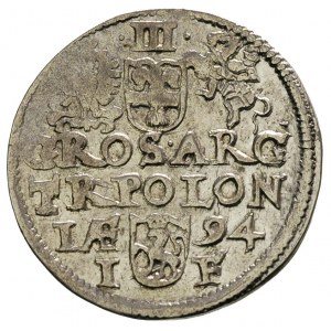 trojak 1594, Olkusz, Iger O.94.9.r