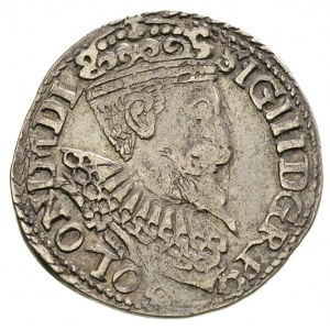 trojak 1598, Olkusz, dwie róże pod popiersiem, Iger O.9...