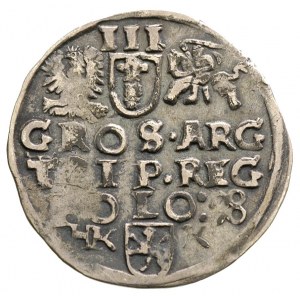 trojak 1598, Wschowa, na rewersie HK-K, Iger W.98.3.a R...