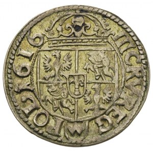 trzykrucierzówka 1616, Kraków, piękny egzemplarz, patyn...