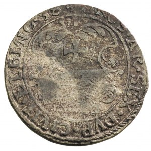szóstak 1658, Elbląg, okupacja szwedzka, popiersie Karo...