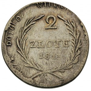 2 złote 1813, Zamość, Plage 125