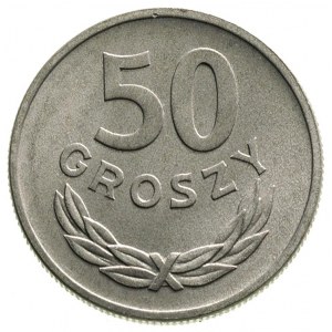50 groszy 1957, Warszawa, Parchimowicz 210.a, rzadkie i...