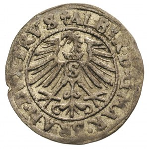 grosz 1547, Królewiec, Bahr. 1204, Neumann 47, rzadki