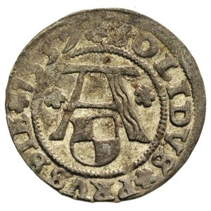 szeląg 1557, Królewiec, Bahr. 1217, Neumann 48, bardzo ...