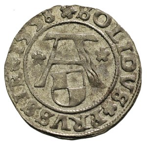 szeląg 1558, Królewiec, Bahr. 1223, Neumann 48, bardzo ...