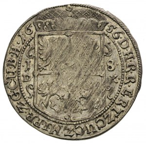 ort 1656, Królewiec, odmiana z literami D-K, Schrötter ...
