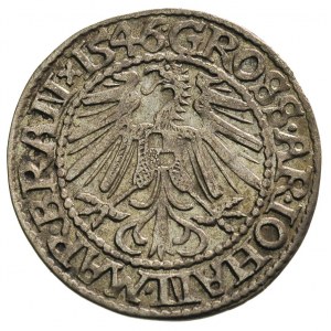 grosz 1546, Krosno, F.u.S. 1993, ciemna patyna