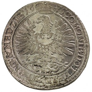 15 krajcarów 1675, Oleśnica, F.u.S. 2302, ładnie zachow...