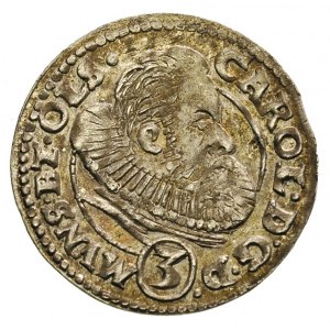 3 krajcary 1612, Oleśnica, F.u.S. 2171, piękny egzempla...