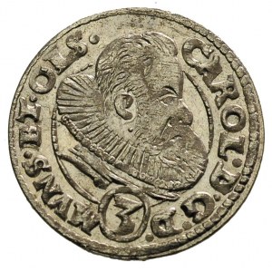 3 krajcary 1612, Oleśnica, F.u.S. 2171, piękny egzempla...