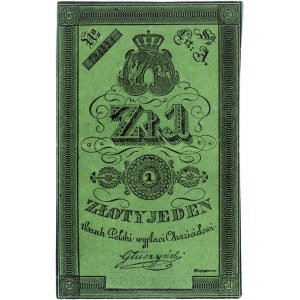 1 złoty 1831, podpis: Głuszyński, Miłczak A22, Lucow 13...