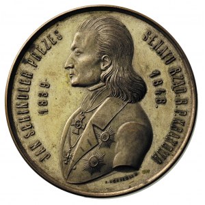 Jan Schindler prezes senatu Krakowa, medal autorstwa A....
