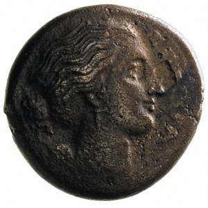 Sycylia, Syrakuzy, Agatokles 317-289 pne, brąz AE-21, A...