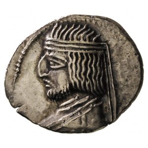 Orodes I 80-77 pne, drachma, bez nazwy mennicy (Margian...