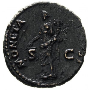 Domicjan 81-96, as 90-91, Rzym, Aw: Popiersie cesarza w...
