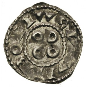 Narbona, Rajmund-Berengar I 1023-1067, denar, Aw: Krzyż...