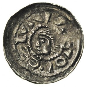 Bolesław Śmiały 1058-1080, denar książęcy, Aw: Głowa ks...