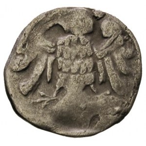 Kazimierz Wielki 1333-1370, denar, Aw: Orzeł w koronie ...