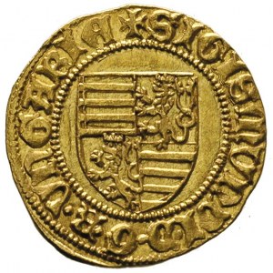 Zygmunt 1387-1437, goldgulden 1404-1405, Offenbanya, Aw...