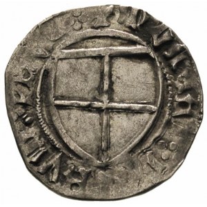 Ulryk von Jungingen 1407-1410, szeląg, Aw: Tarcza wielk...
