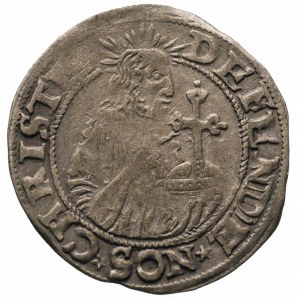 grosz oblężniczy 1577, Gdańsk, moneta z kawką na rewers...