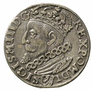 trojak 1601, Kraków, odmiana z popiersiem króla w lewo,...