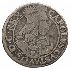 ort 1657, Elbląg, okupacja szwedzka -popiersie Karola G...