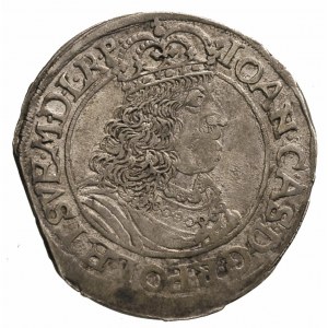 ort 1660, Toruń, T. 3, moneta wybita z krawędzi blachy,...