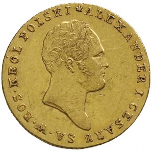 25 złotych 1818, Warszawa, złoto 4,89 g Plage 12, Bitki...