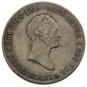 5 złotych 1829, Warszawa, Plage 37, Bitkin 985, patyna