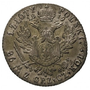 1 złoty 1819, Warszawa, Plage 64, Bitkin 843, patyna