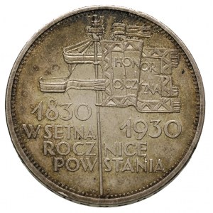 5 złotych 1930, Warszawa, Sztandar, Parchimowicz115.a, ...