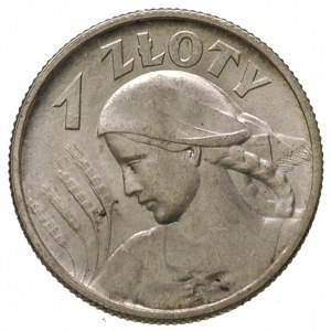 1 złoty 1925, Londyn, Parchimowicz 107.b, piękny