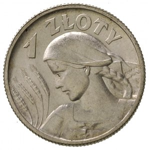 1 złoty 1925, Londyn, Parchimowicz 107.b, piękny 