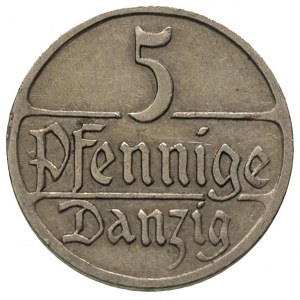 5 fenigów 1928, Berlin, Parchimowicz 55.b, rzadki roczn...
