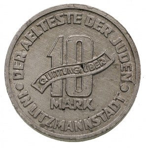 10 marek 1943, Łódź, aluminium, Parchimowicz 15.b, bard...