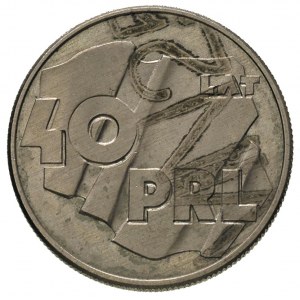 100 złotych 1984, 40 lat PRL, miedzionikiel, 10.36 g, P...