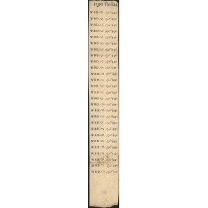 5 groszy z 13.04.1794 roku wydane przez nieznanego emit...