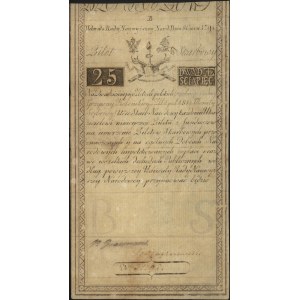 25 złotych 8.06.1794, seria B, Miłczak A3, Lucow 25 (R1...