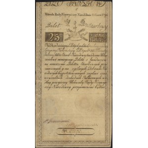 25 złotych 8.06.1794, seria C, Miłczak A3, Lucow 26 (R1...