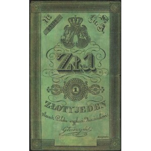 1 złoty 1831, podpis: Głuszyński, Miłczak A22a, Lucow 1...